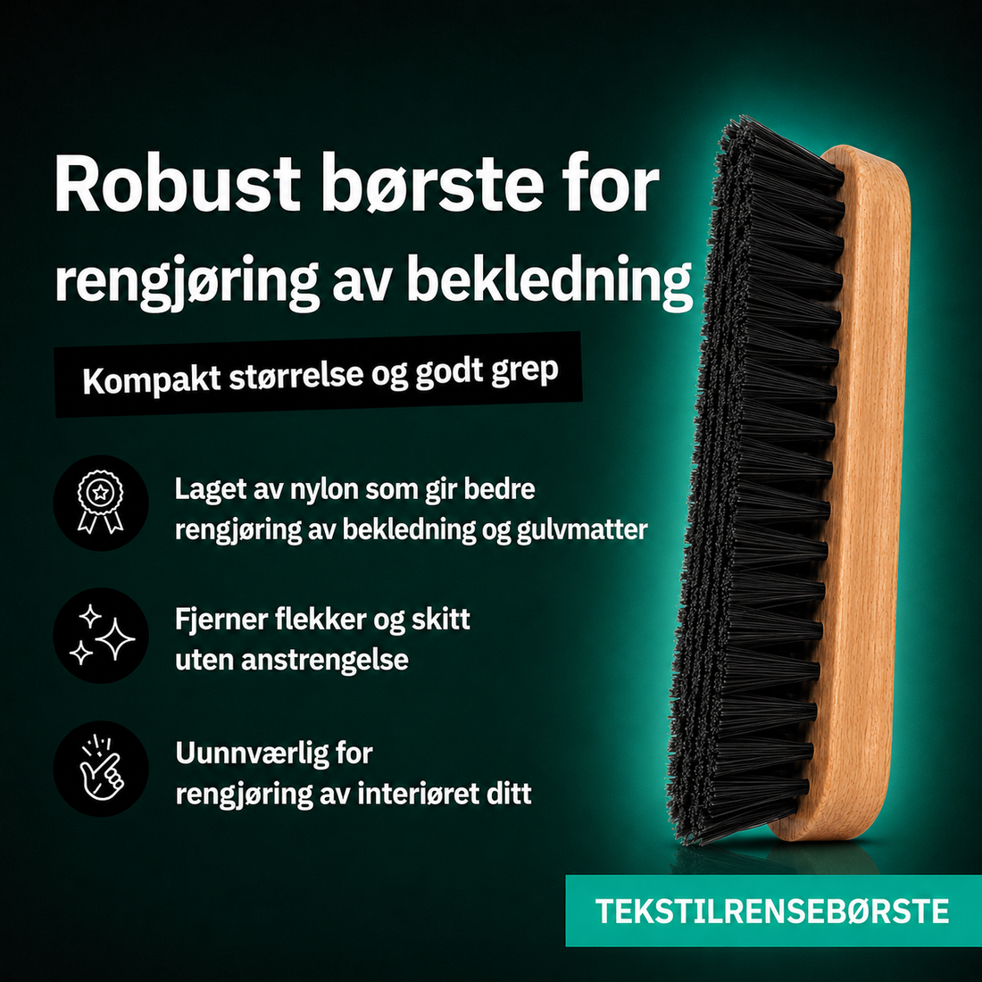 Tekstilrensebørste