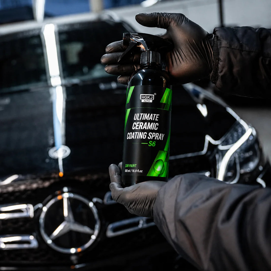 Ultimate ceramic coating spray
